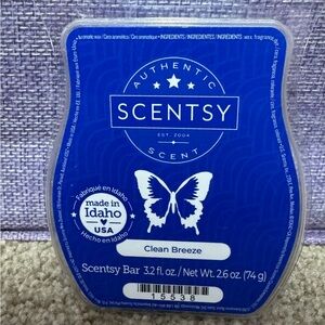 Scentsy Clean Breeze Scent Bar - Deep Blue